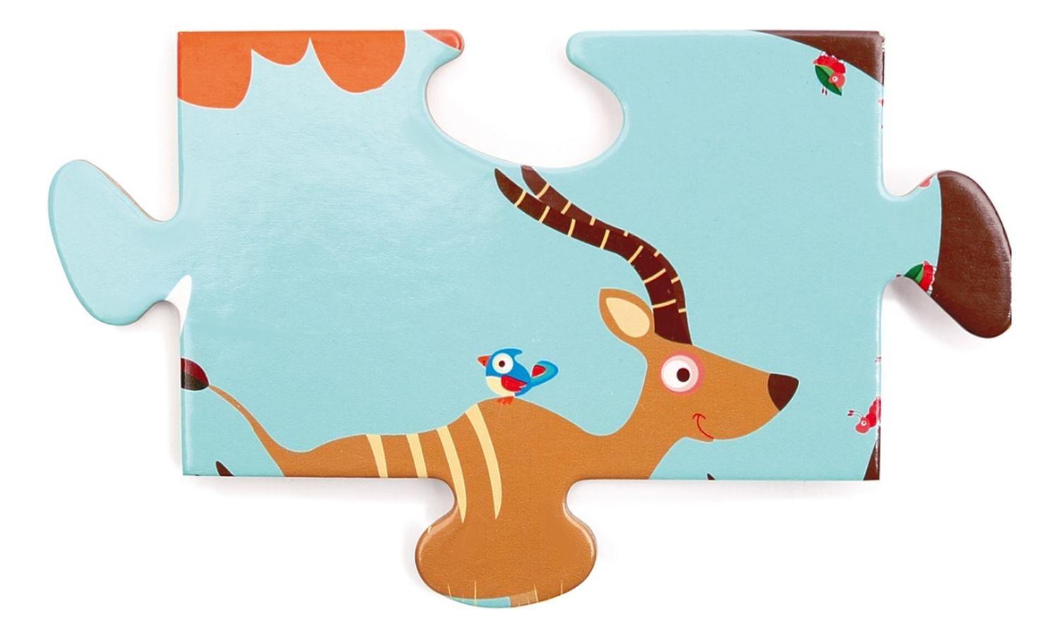 Puzzle 36Pcs De Piso, Safari Scratch Europe-3