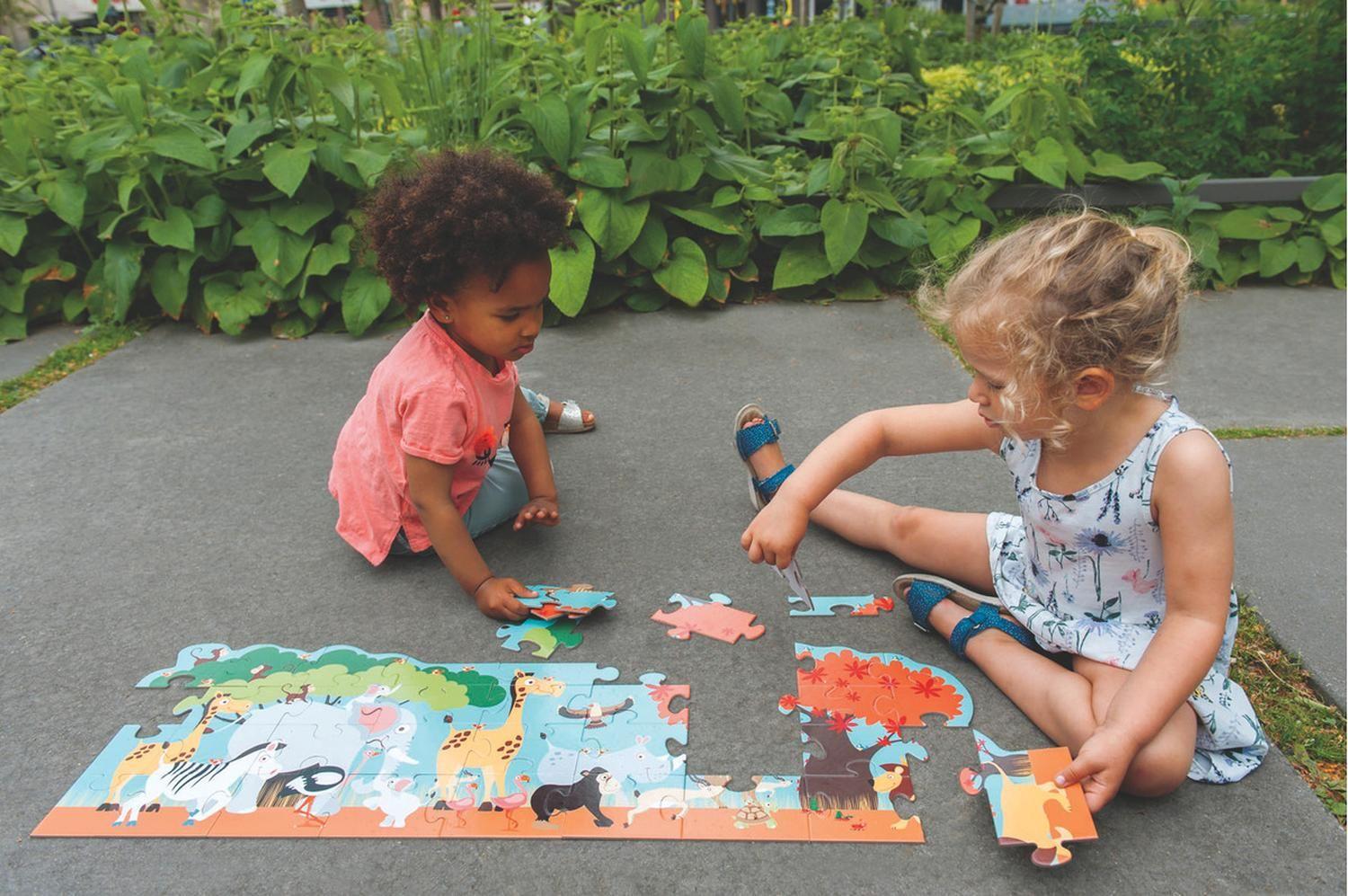 Puzzle 36Pcs De Piso, Safari Scratch Europe-5