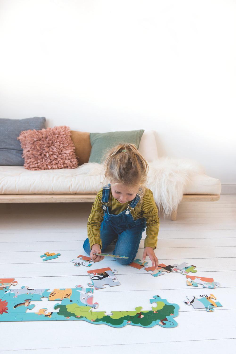 Puzzle 36Pcs De Piso, Safari Scratch Europe-6