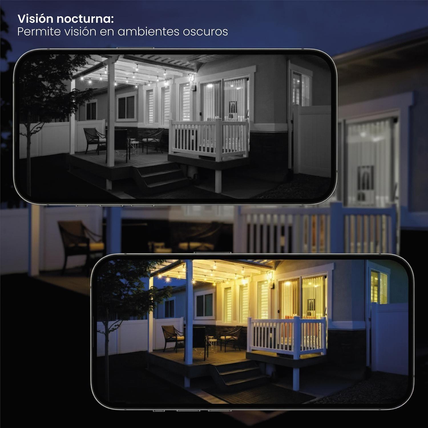 Pack 2x Cámara Seguridad Wifi 5g 2MP Guardpro X5 Negro LEVO-3