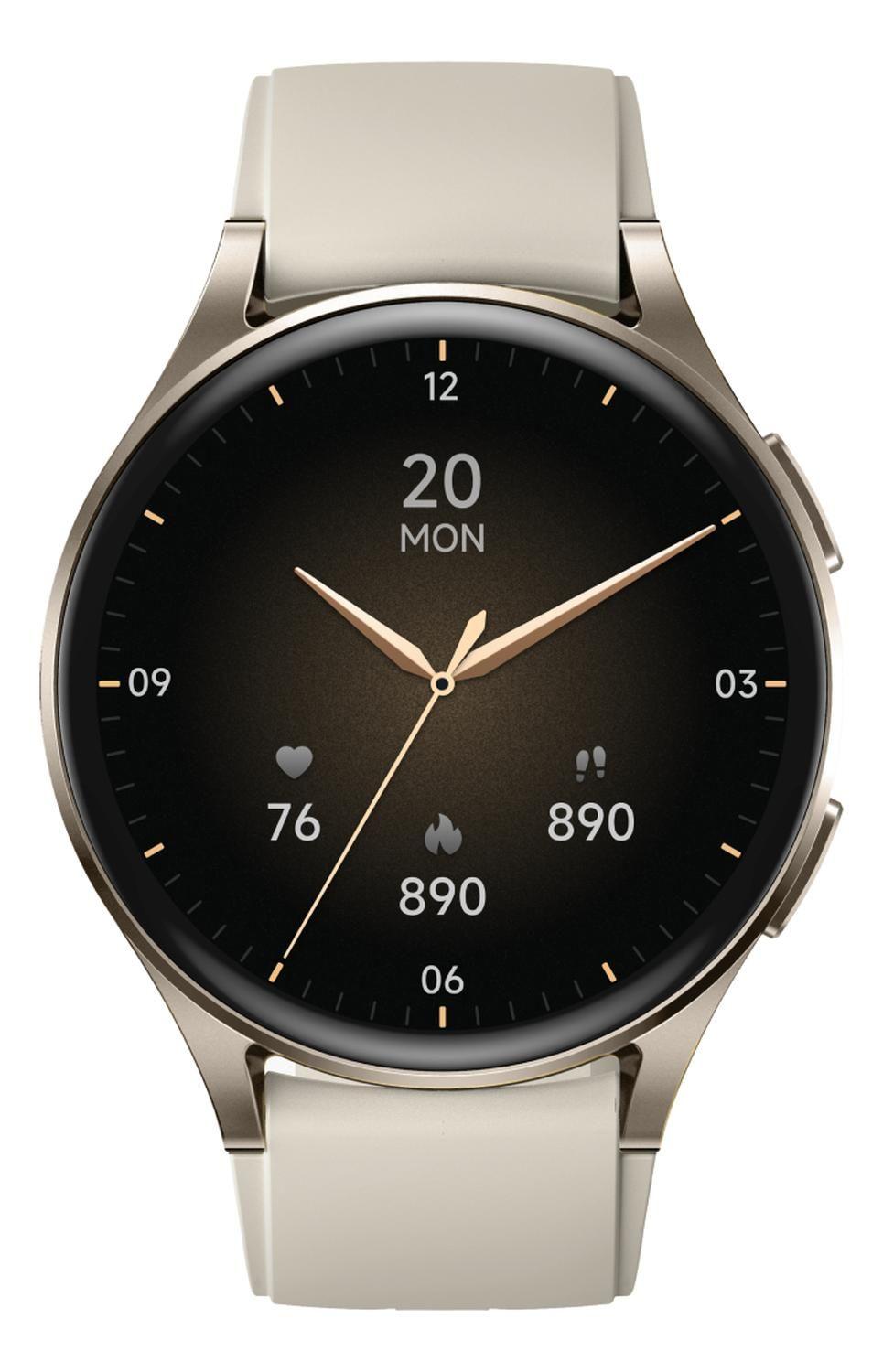 Reloj Smartwatch Lhotse Vibe 05 GPS Cream 42mm-0