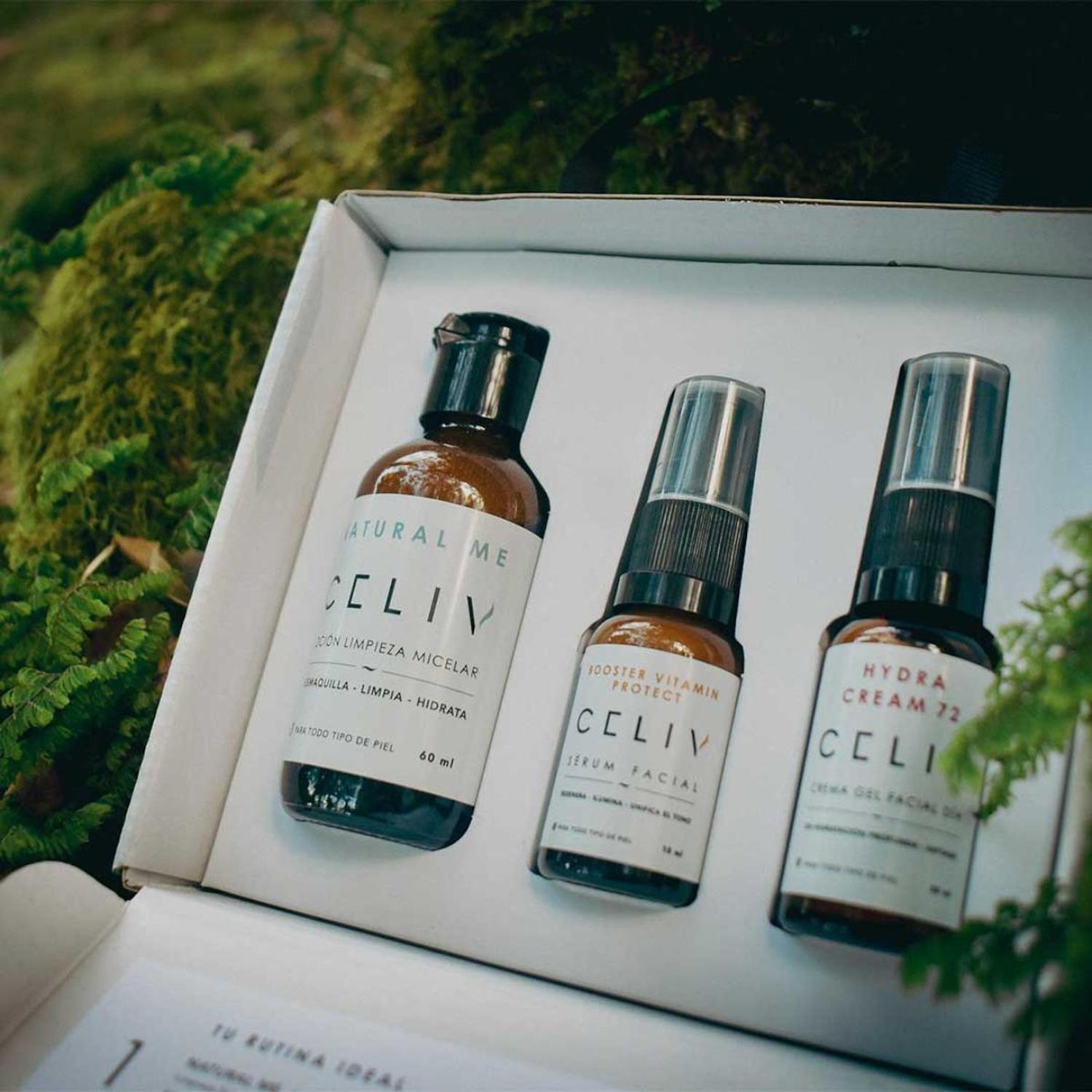 Kit Viaje Skincare 3 Pasos Vitamina C Hidratante CELIV-3