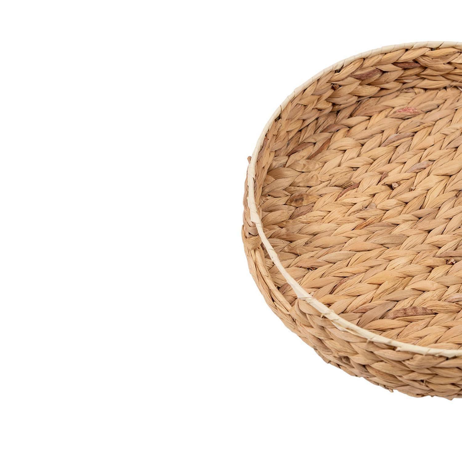 Bandeja Redonda Jacynte de Mimbre para Decoración 5Five-6