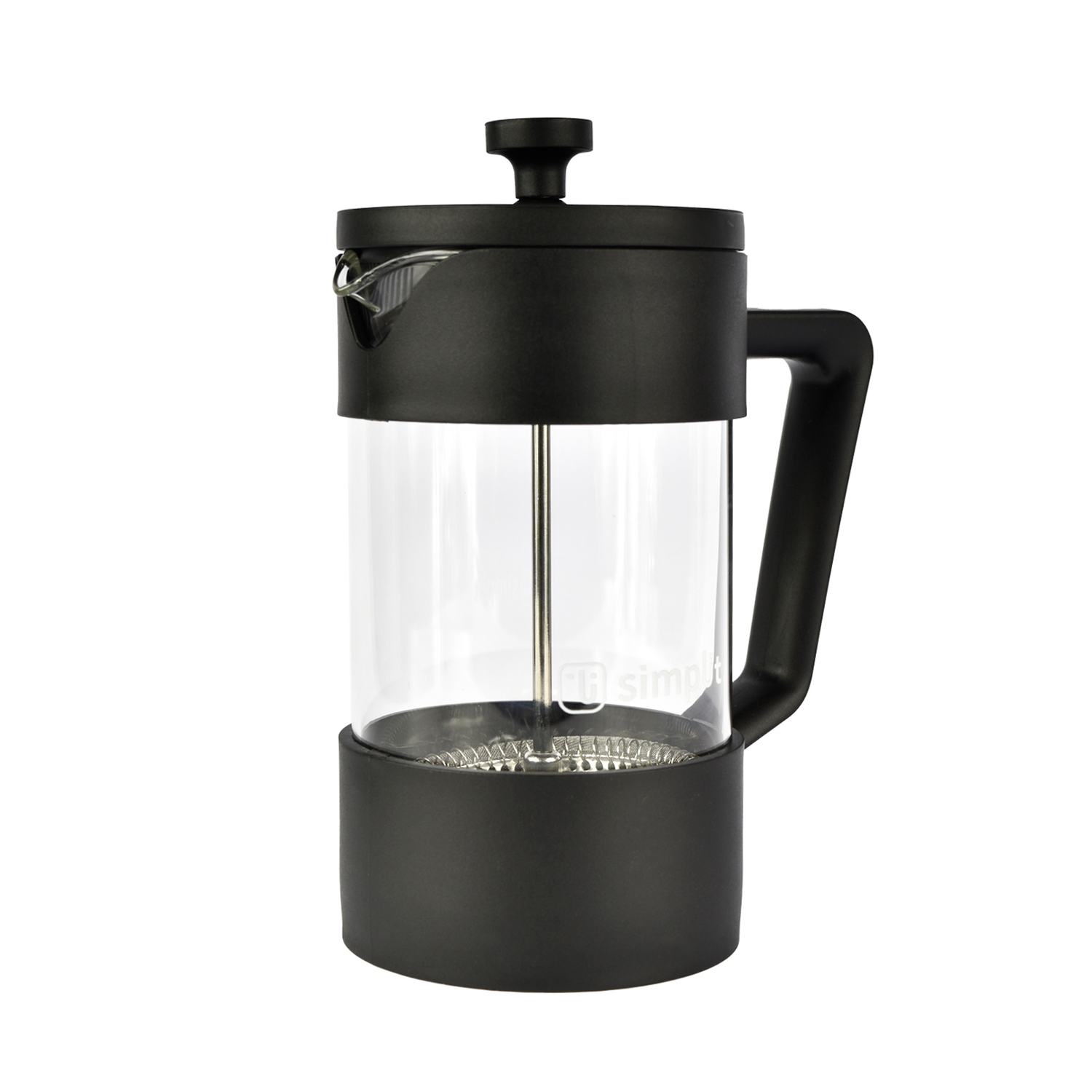 Cafetera Prensa Francesa Negra 600 ml Simplit-3