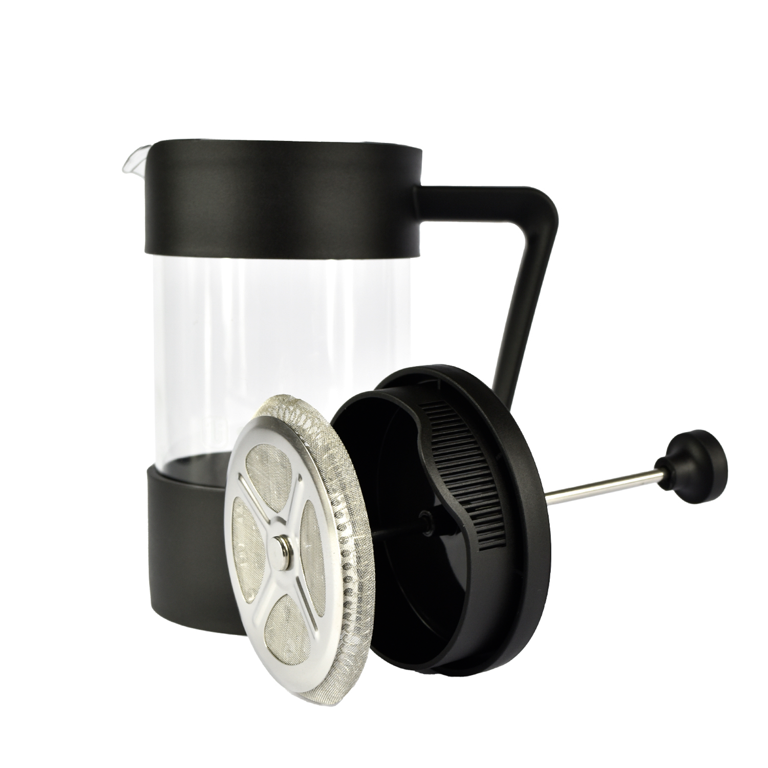 Cafetera Prensa Francesa Negra 600 ml Simplit-7