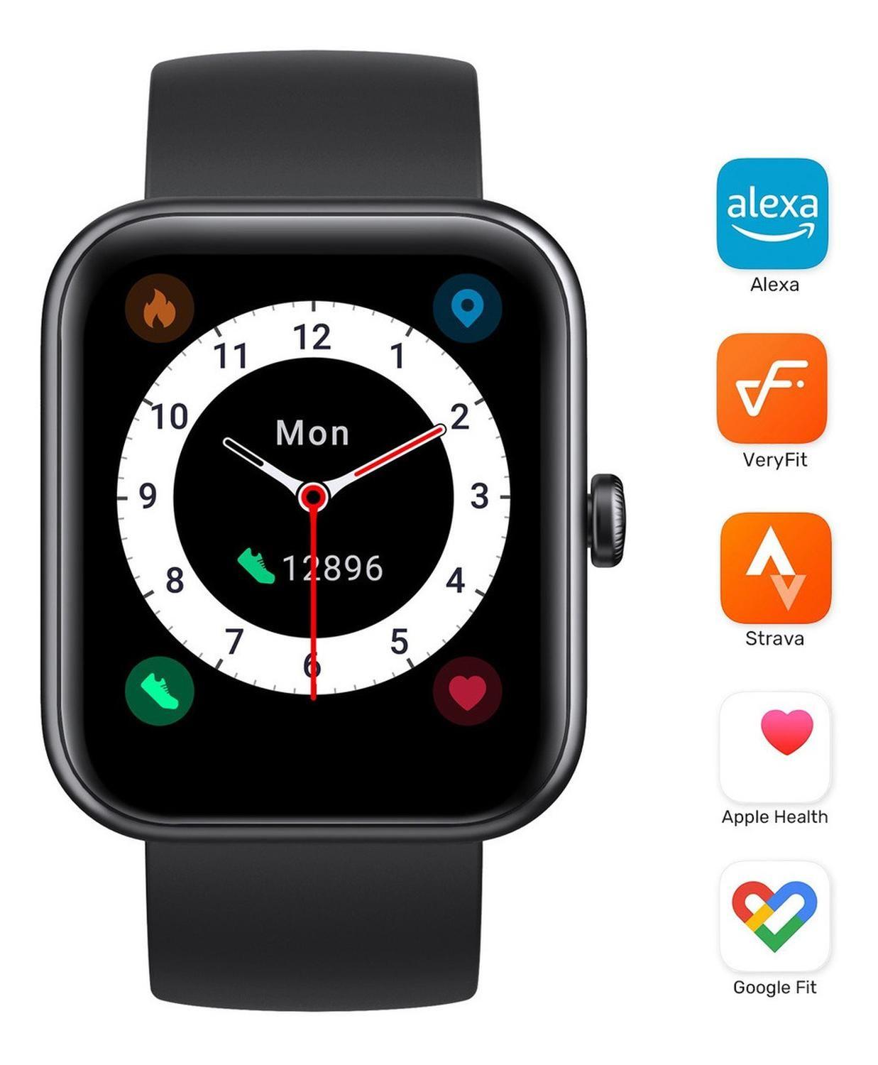 Reloj Smartwatch Lhotse Live 206 42mm Black-2