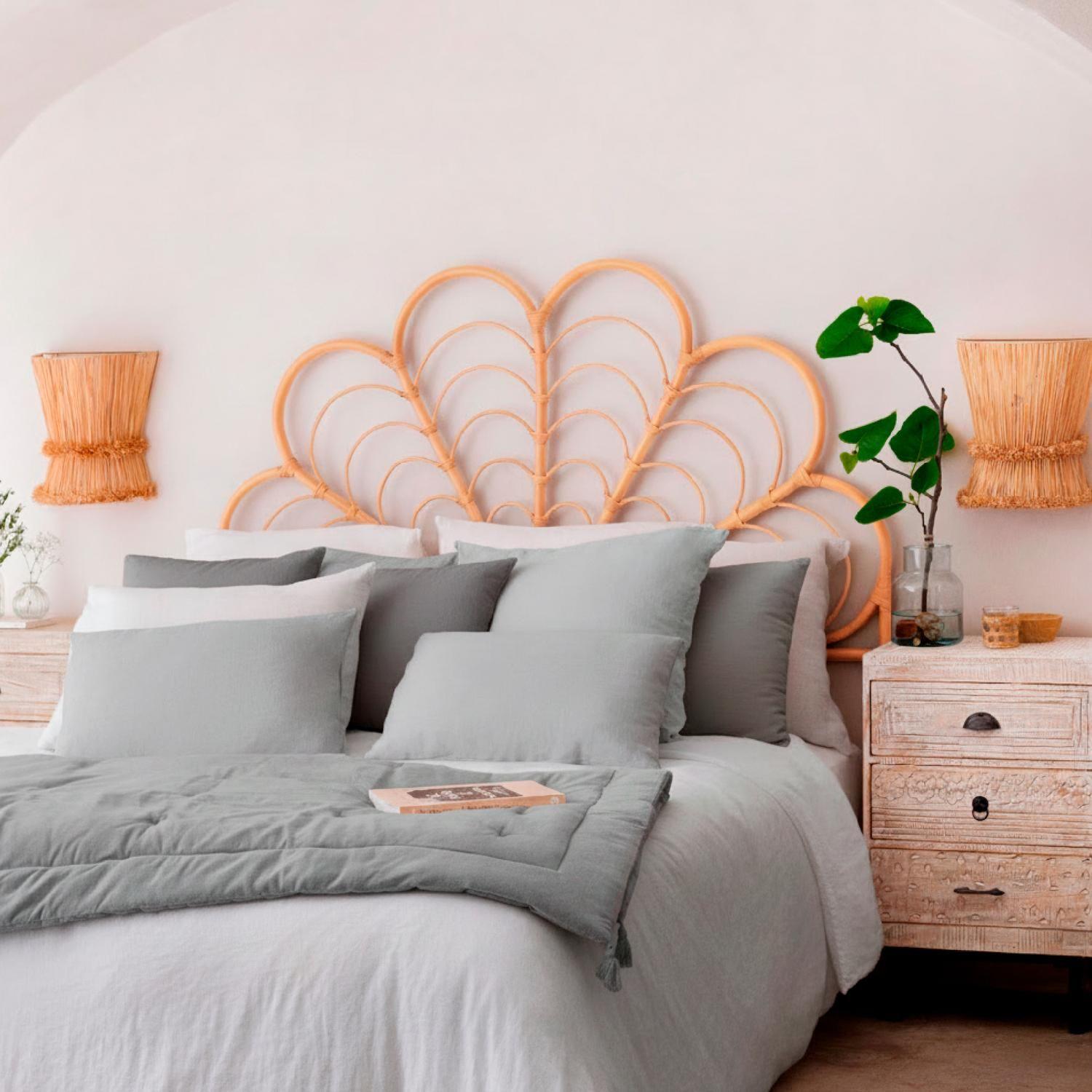 Respaldo de Cama Ratán Aoni 2 Plazas 160x140 cm Atmosphera-3