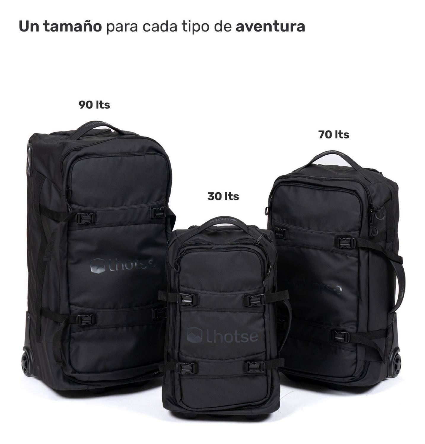Maleta Bolso Trolly Expedition Duffel 70lts Black-7