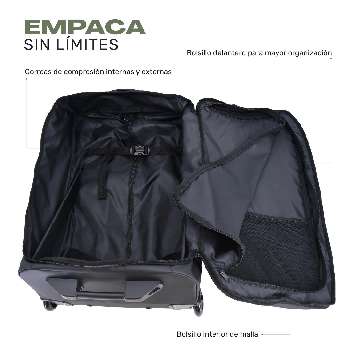 Maleta Bolso Trolly Expedition Duffel 70lts Black-5