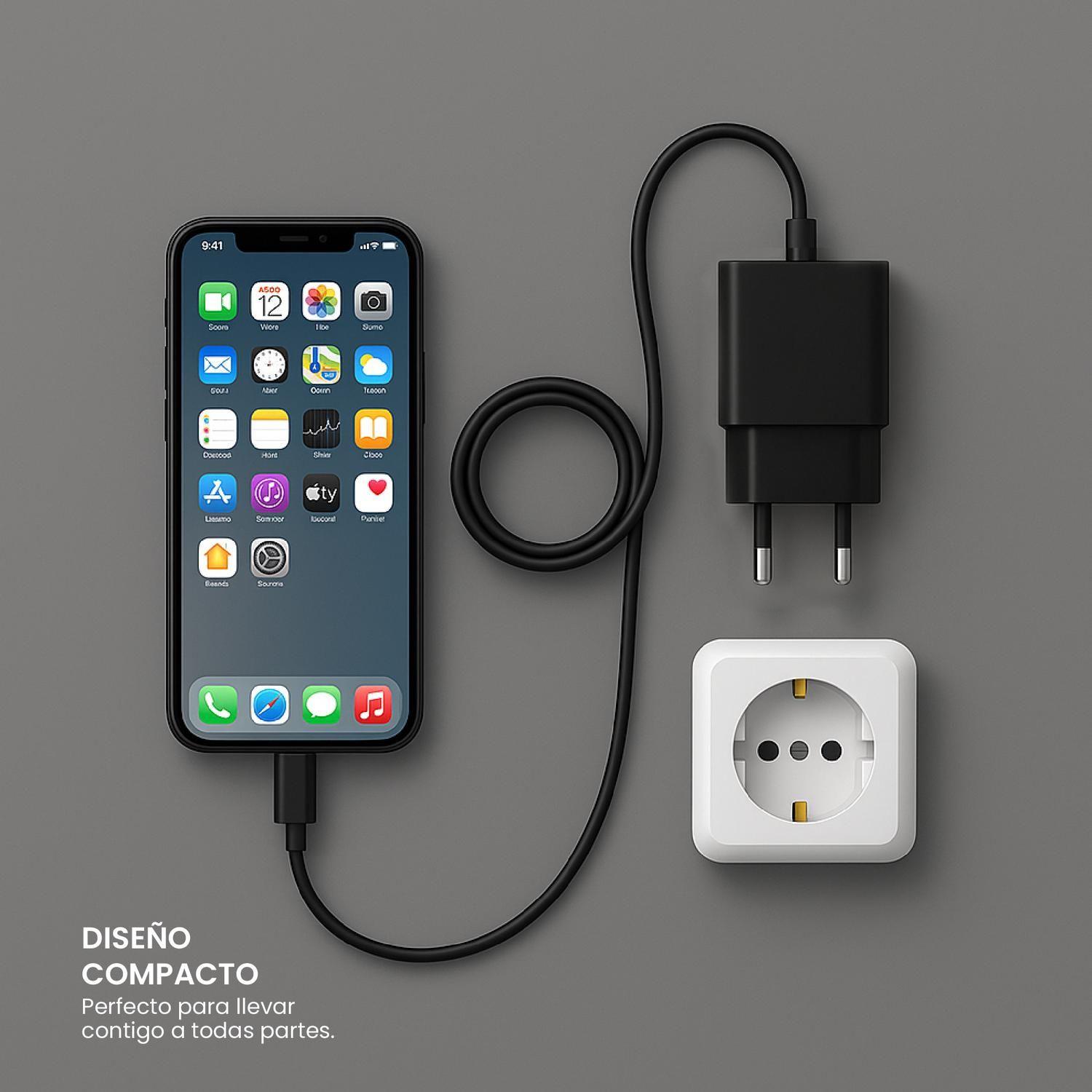 Cargador Ultra Rapido De Pared 45W USB-C LEVO-3