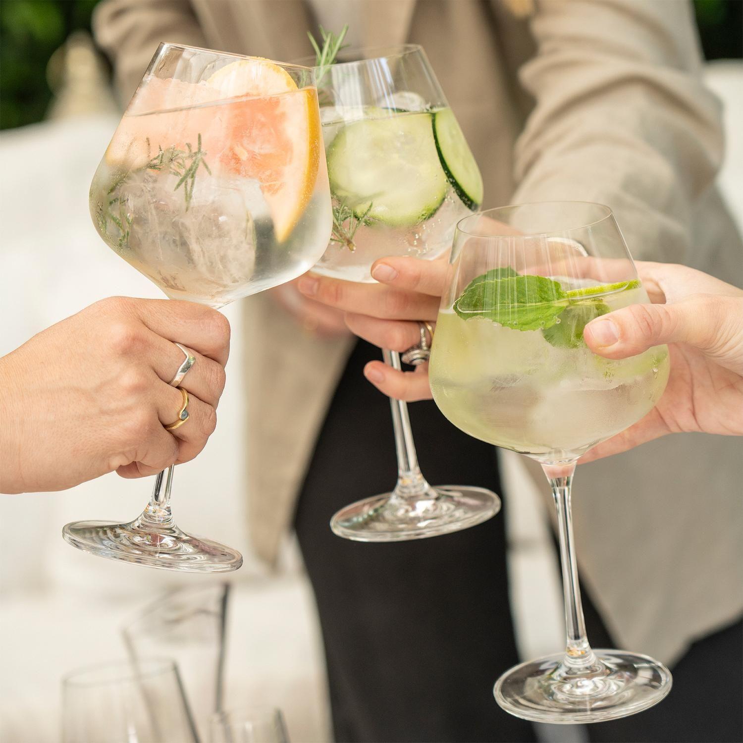 Set 6 Copas Gin 650ml Cristal London Simplit-4