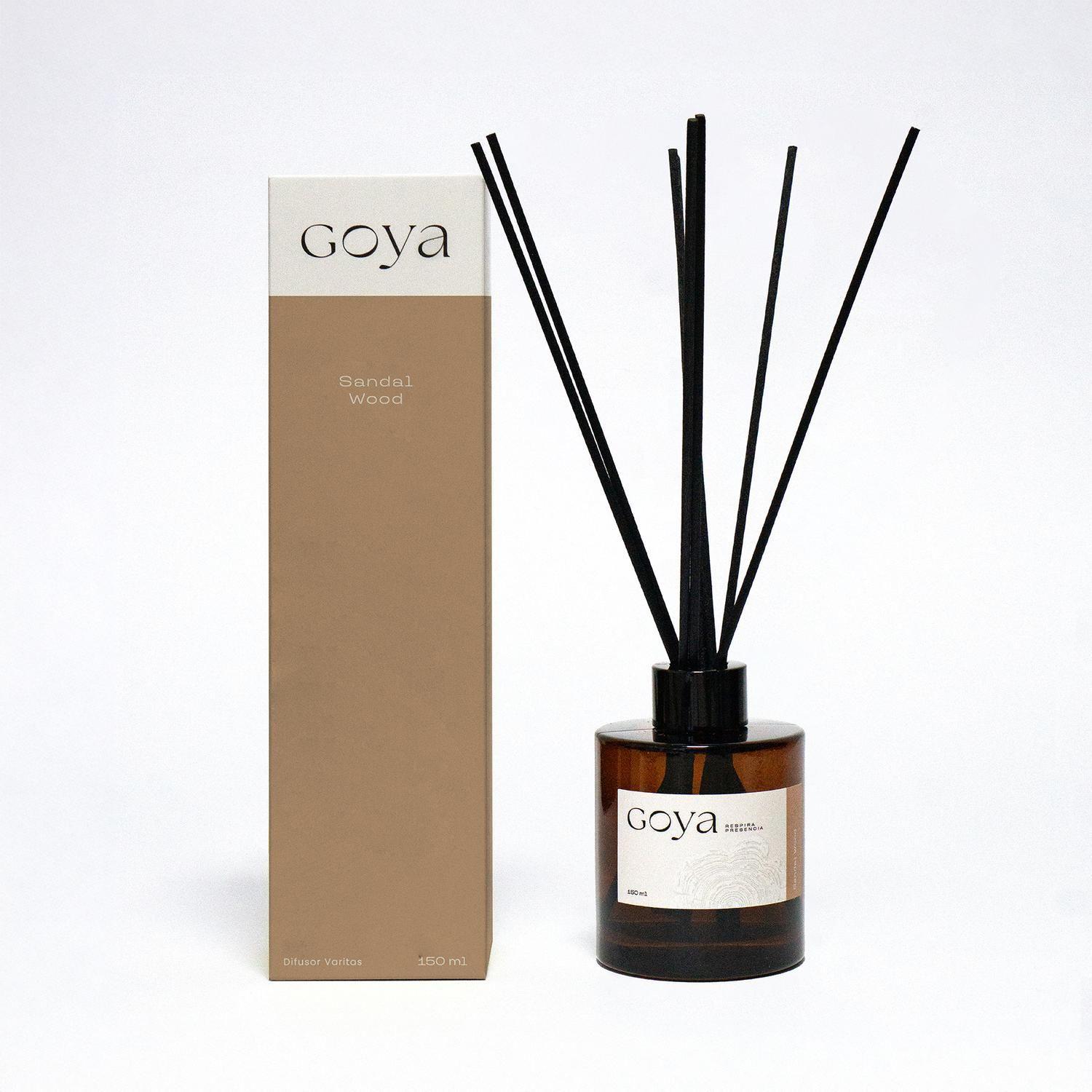 Difusor Ambiental Varitas Sandal Wood 150ml GOYA-3