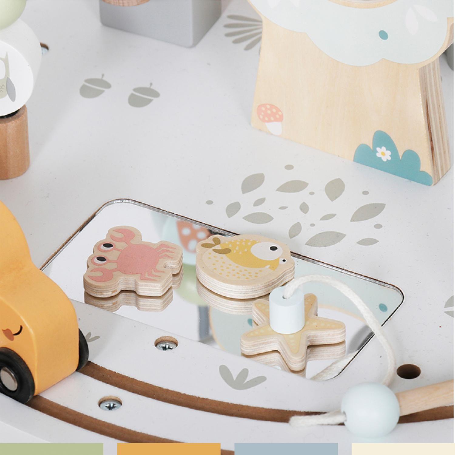 Mesa Infantil Aprendizaje Didactica 7 en 1 Montessori Bandú-5