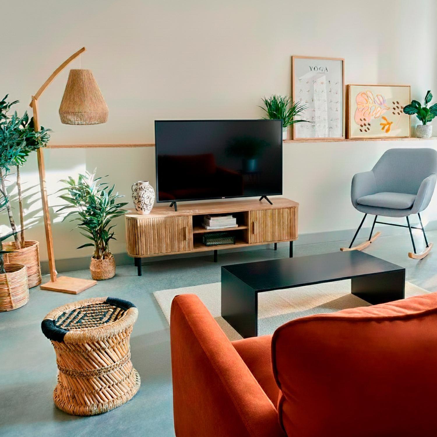 Rack Tv Madera Colva 2 Puertas 140x40x46 cm Atmosphera-5