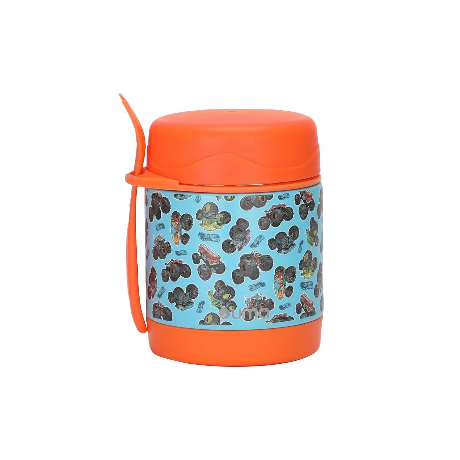 Termo Comida Hot Wheels Truck + Cuchara 330ml Acero Inox UMA-0