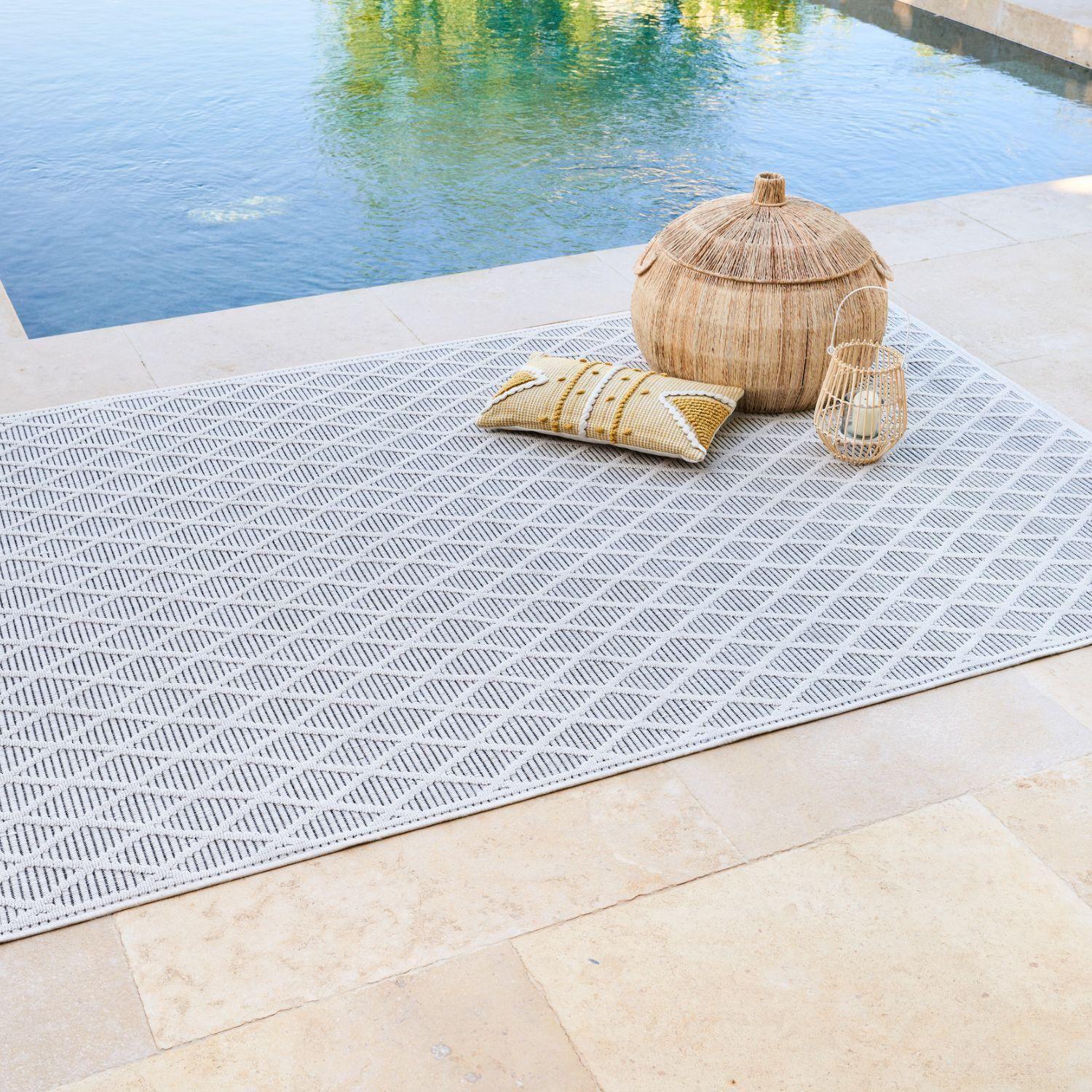 Alfombra Living Rug Out+in Gris 120xX170 CM Atmosphera-1