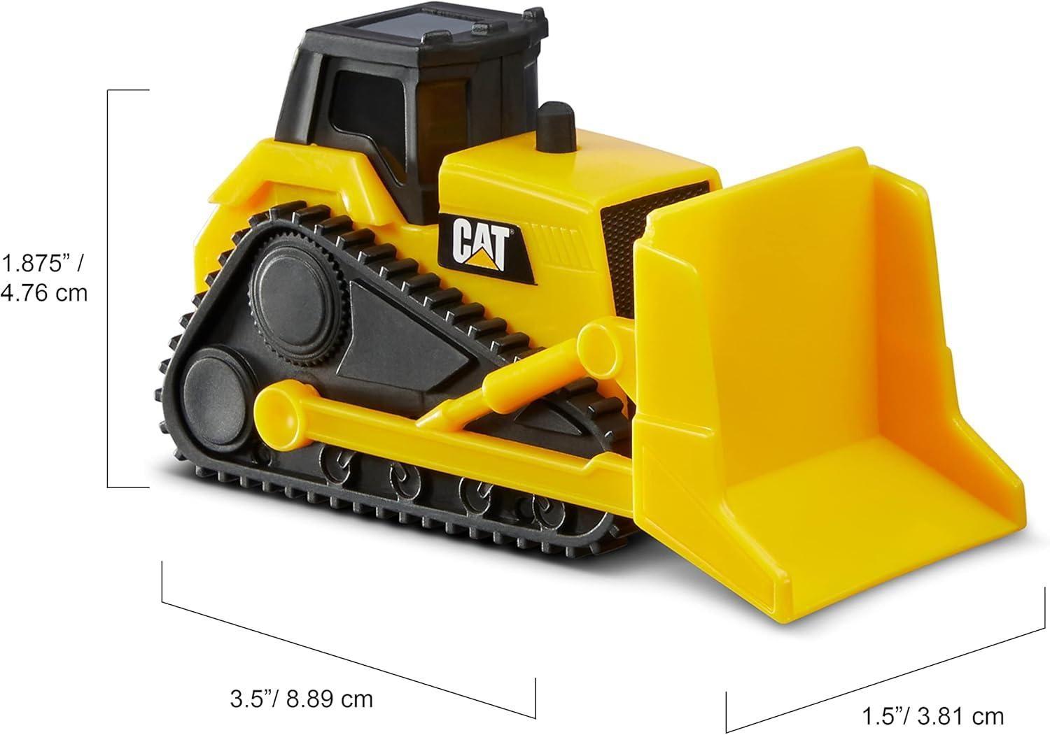 Set 5 Autos Mini Machines Colección CAT-2