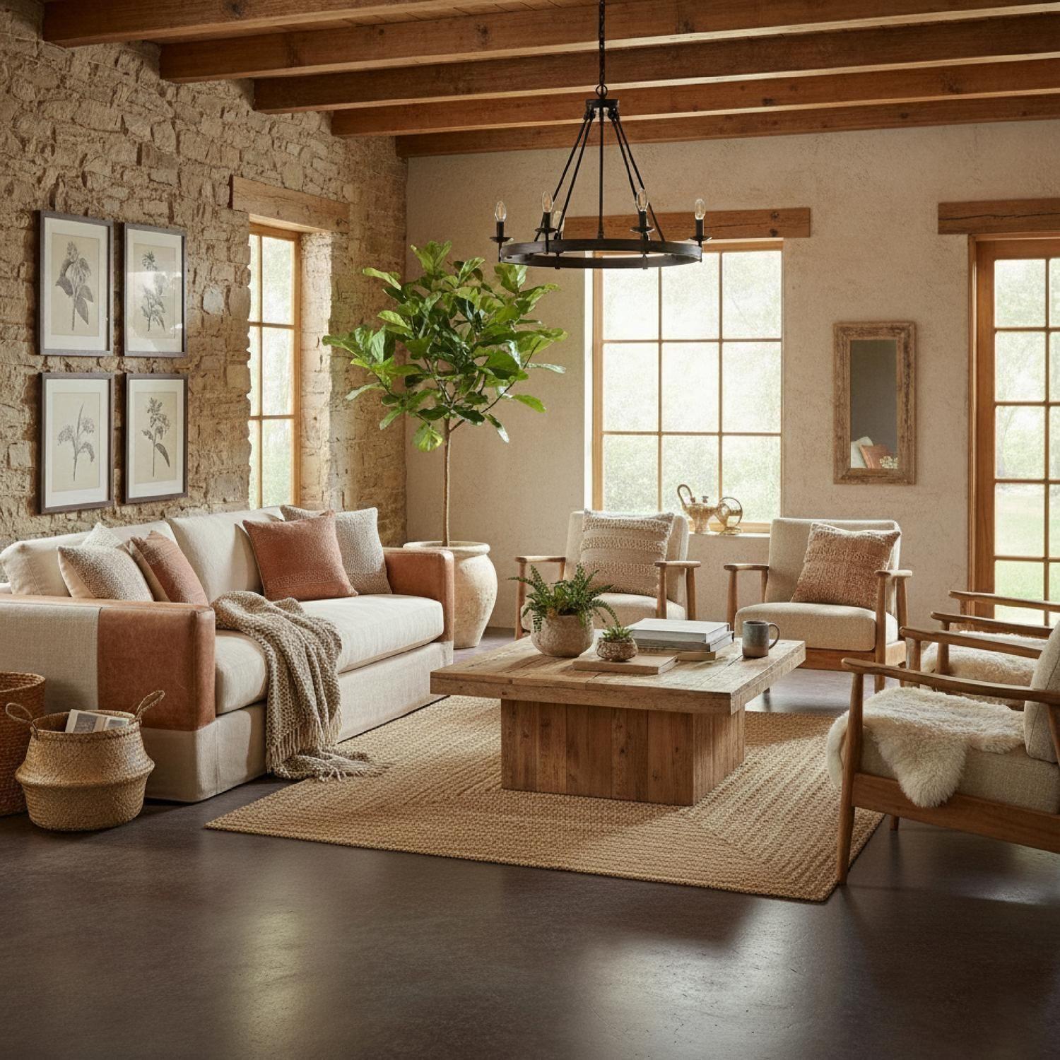 Alfombra Decorativa de Yute Natura 160x230 cm Atmosphera-5