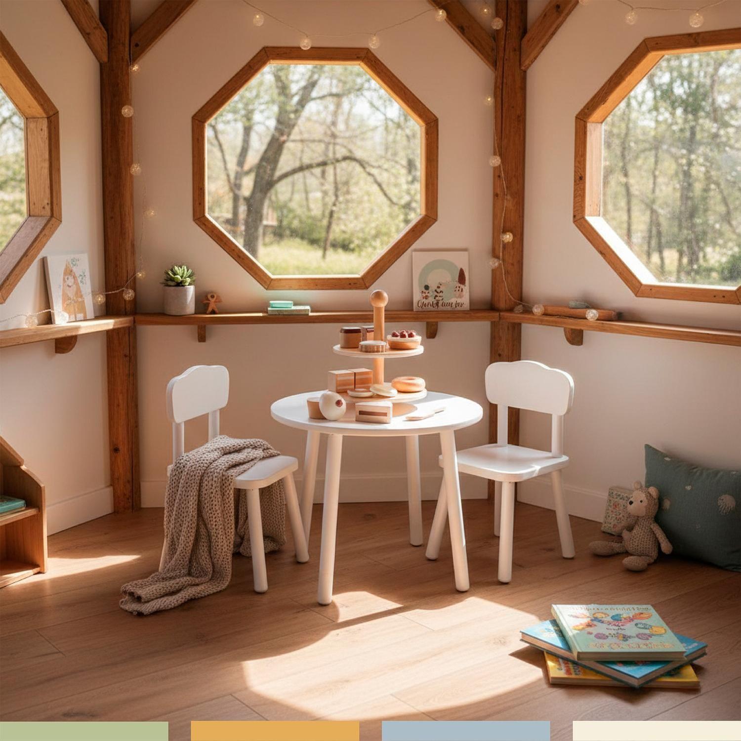 Set Juego Pastelería Corta Postre Infantil Niño Madera Bandú-4