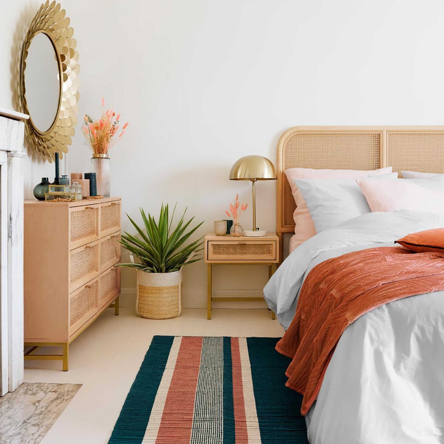 Comoda Doble Ratán 6 Cajones 120x40x74,5 cm Atmosphera-6