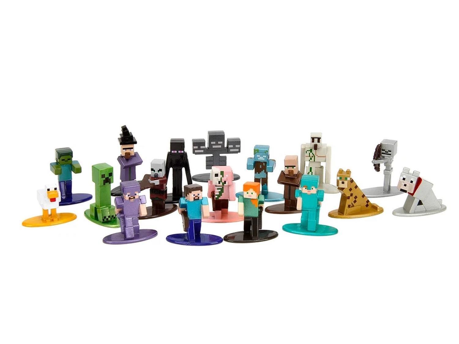 Set 20 Figuras Minecraft Series 12 de 4 cm Jada-1