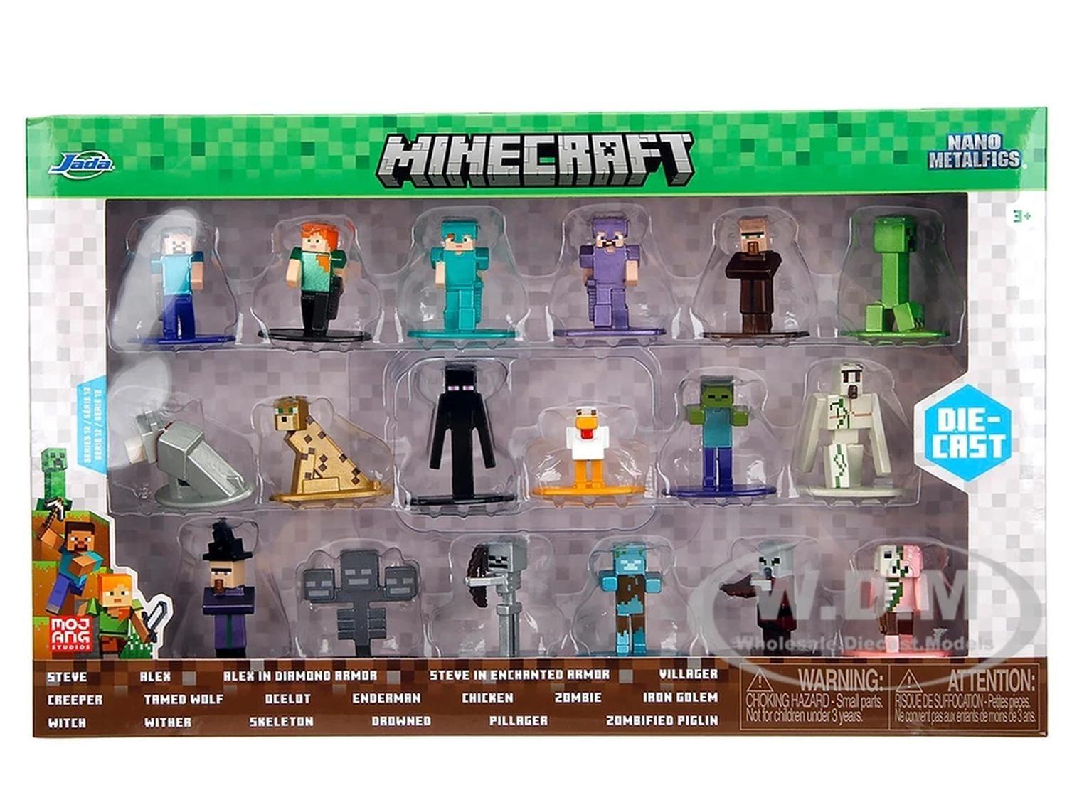 Set 20 Figuras Minecraft Series 12 de 4 cm Jada-4