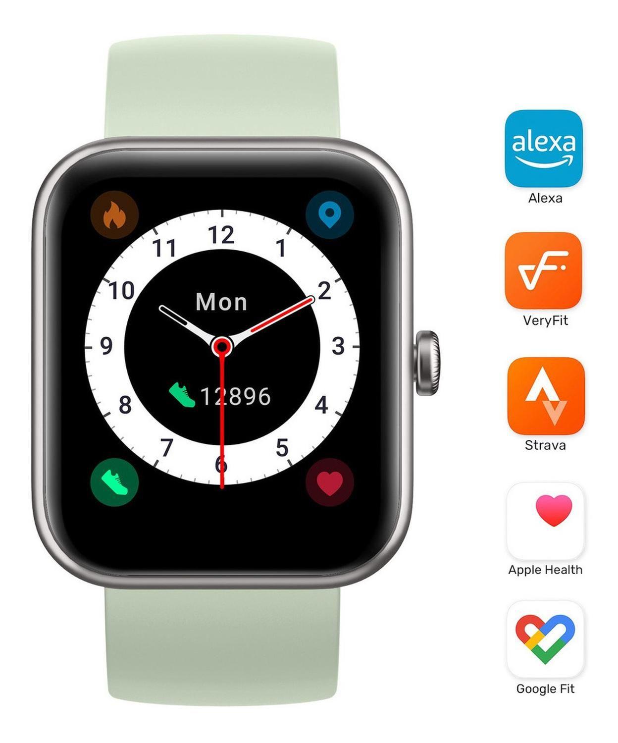 Reloj Smartwatch Lhotse Live 206 42mm Light Green-2