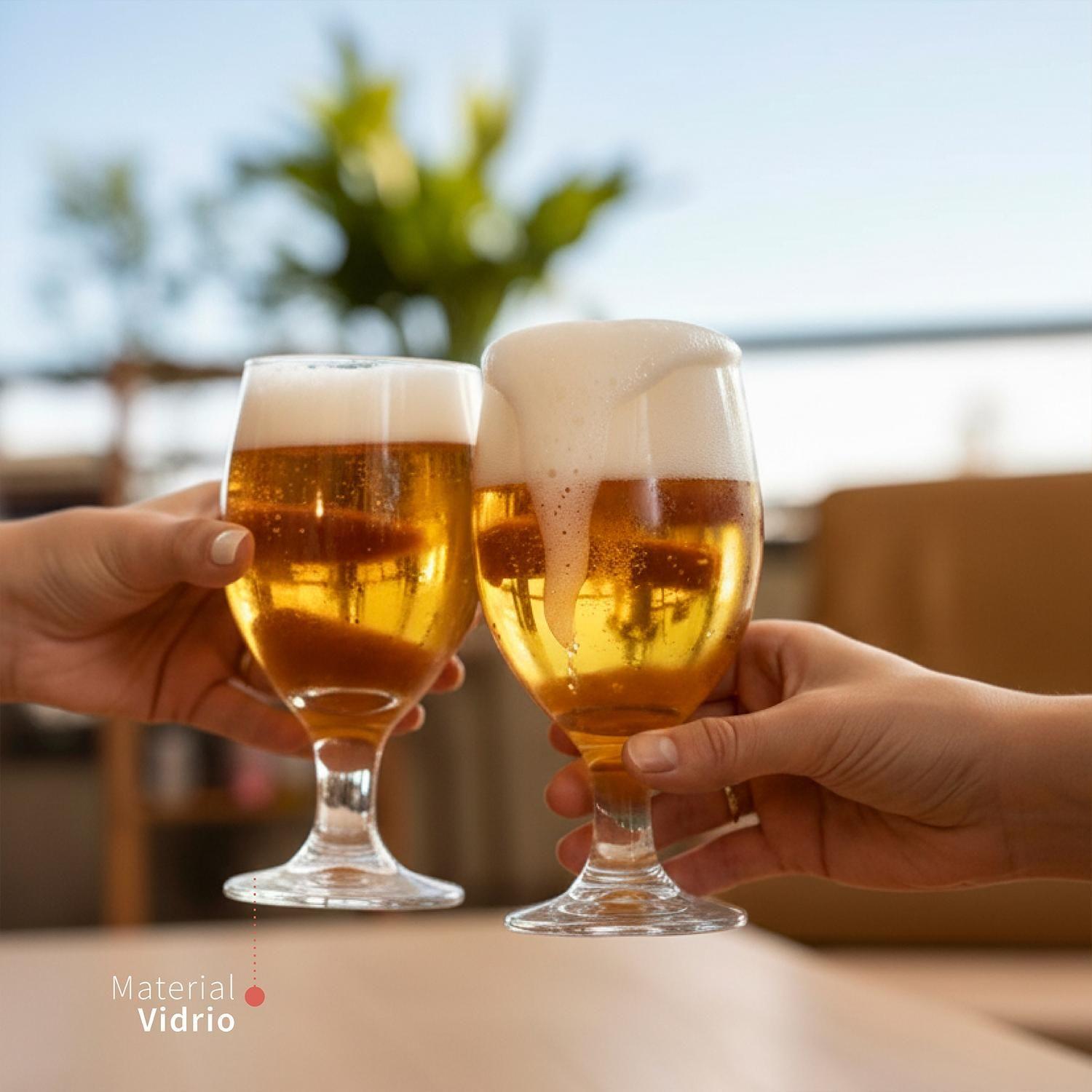 Set 6 Vaso Copa Cerveza Collins 420ml Simplit-3