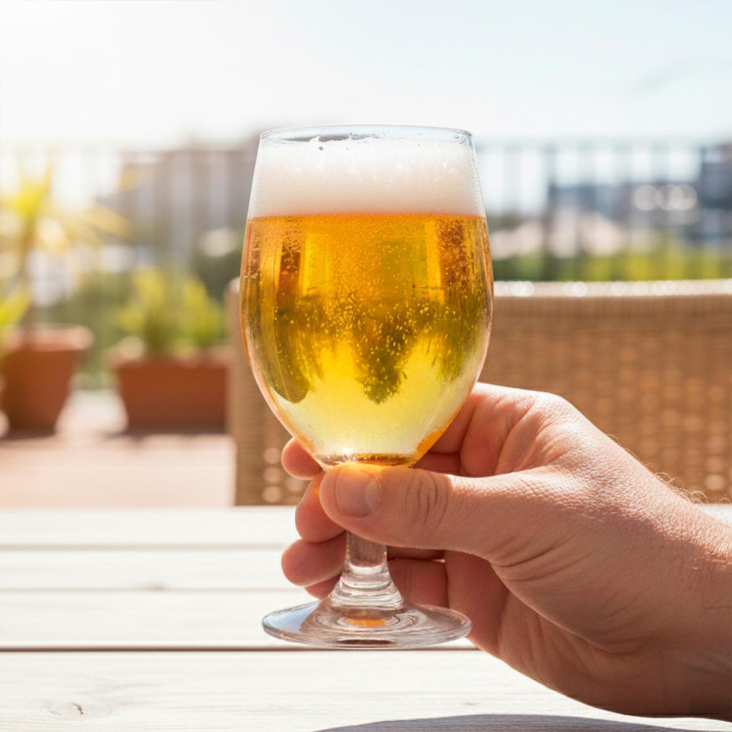 Set 6 Vaso Copa Cerveza Collins 420ml Simplit-5