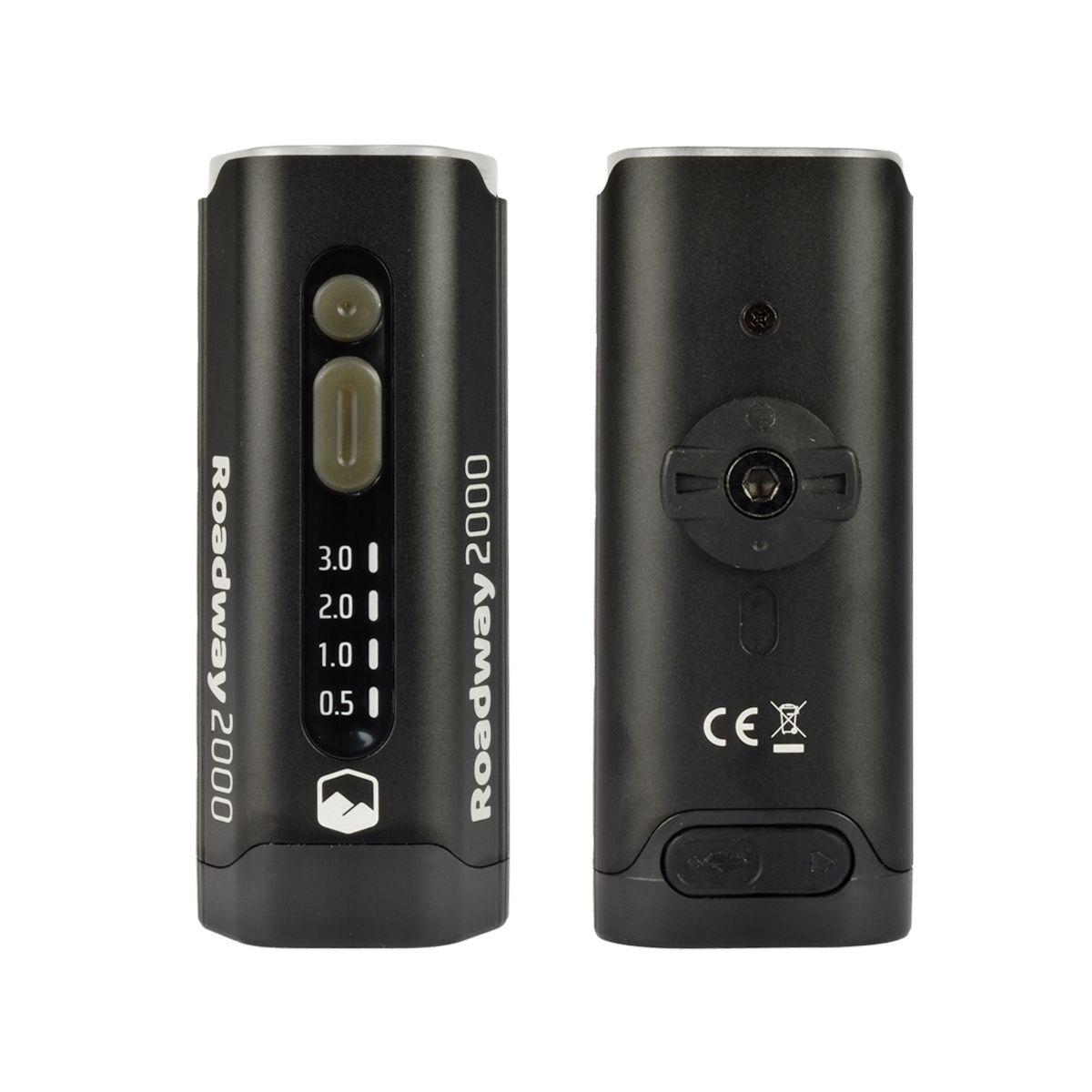 Luz de Bicicleta Foco Delantero Power Up 2000 Lúmenes Lhotse-5
