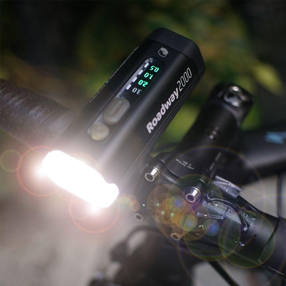 Luz de Bicicleta Foco Delantero Power Up 2000 Lúmenes Lhotse-7
