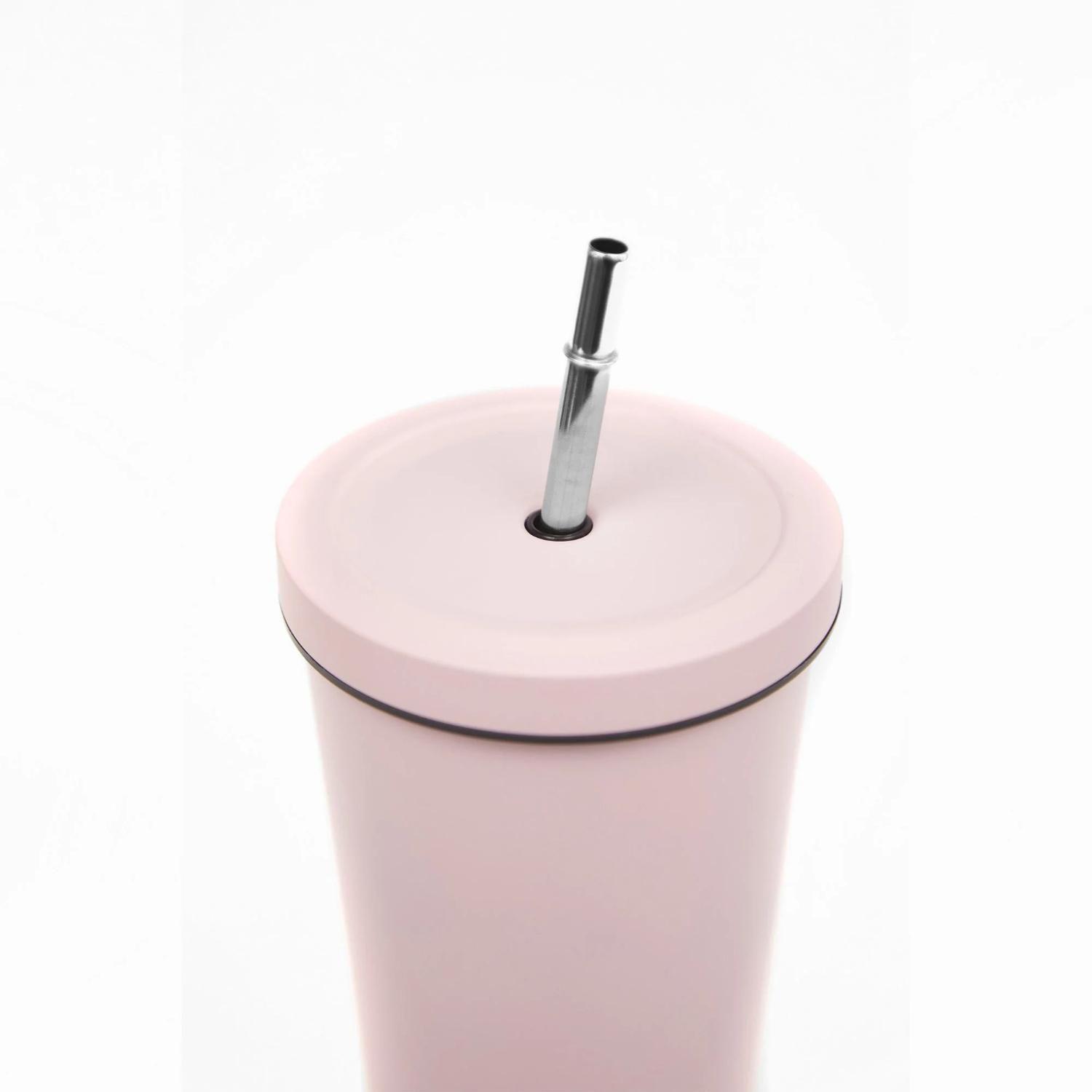 Vaso Térmico Tumbler 750ml Tapa y Bombilla Simplit-2