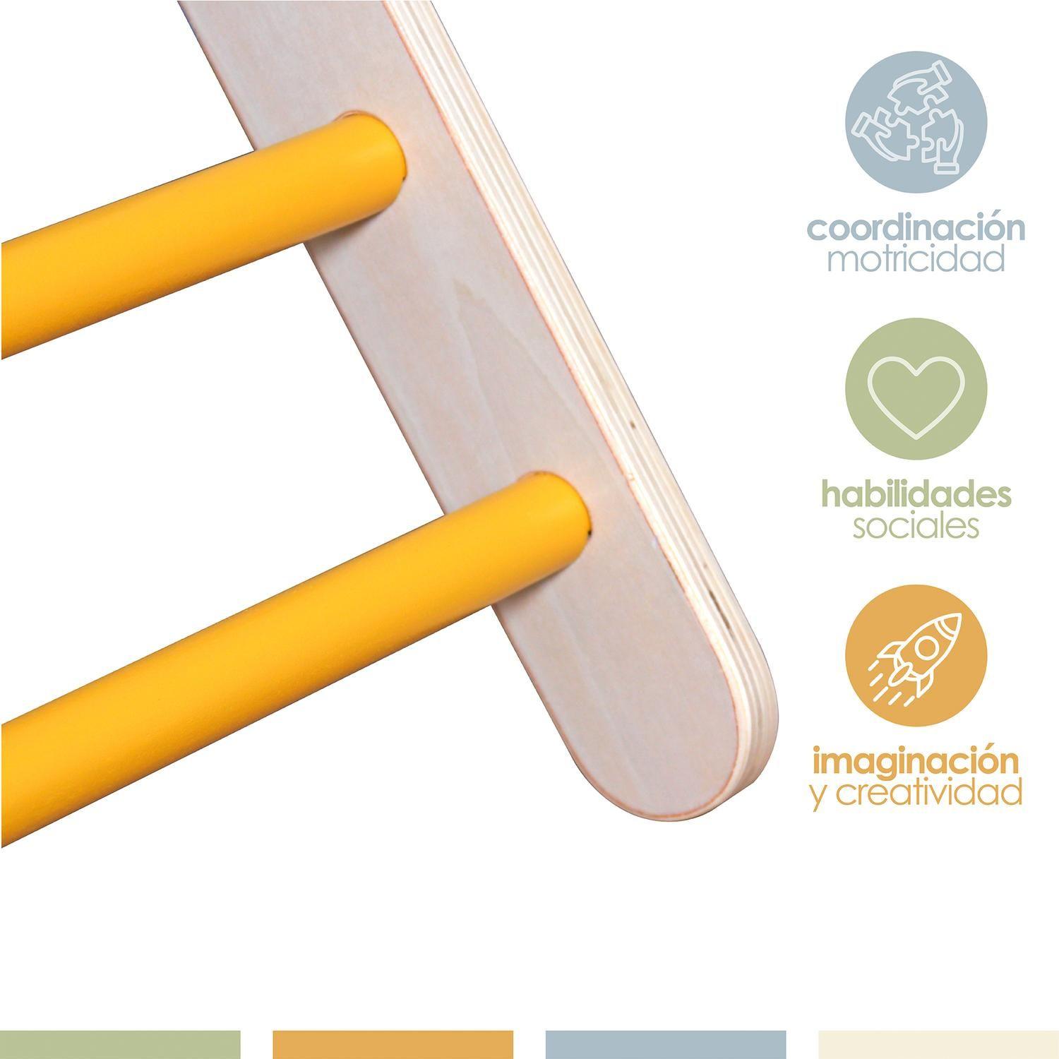 Torre Aprendizaje Infantil Pikler Escalada Montessori Bandú-3