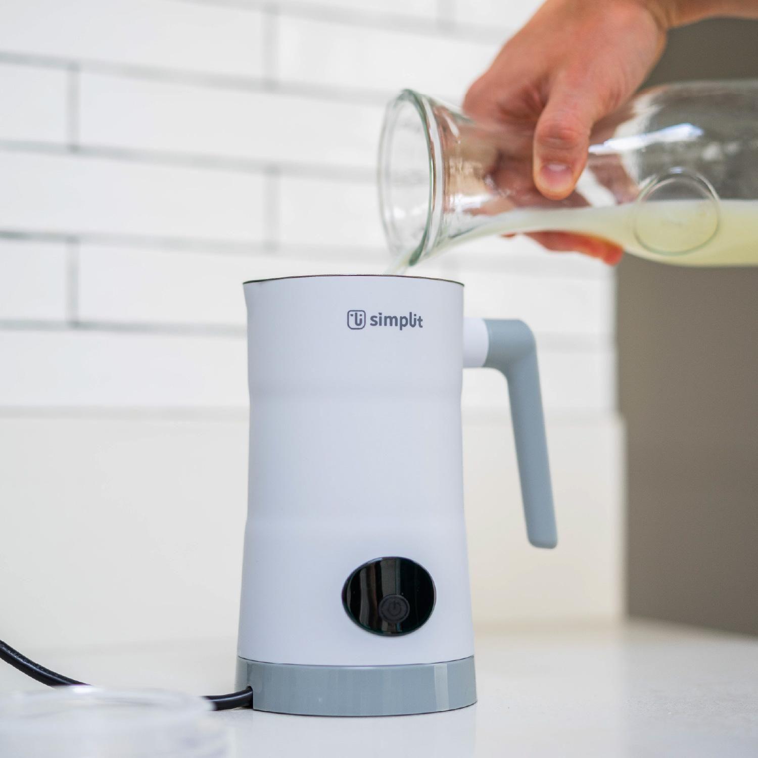 Espumador de Leche 4 en 1 Blanco Simplit-3