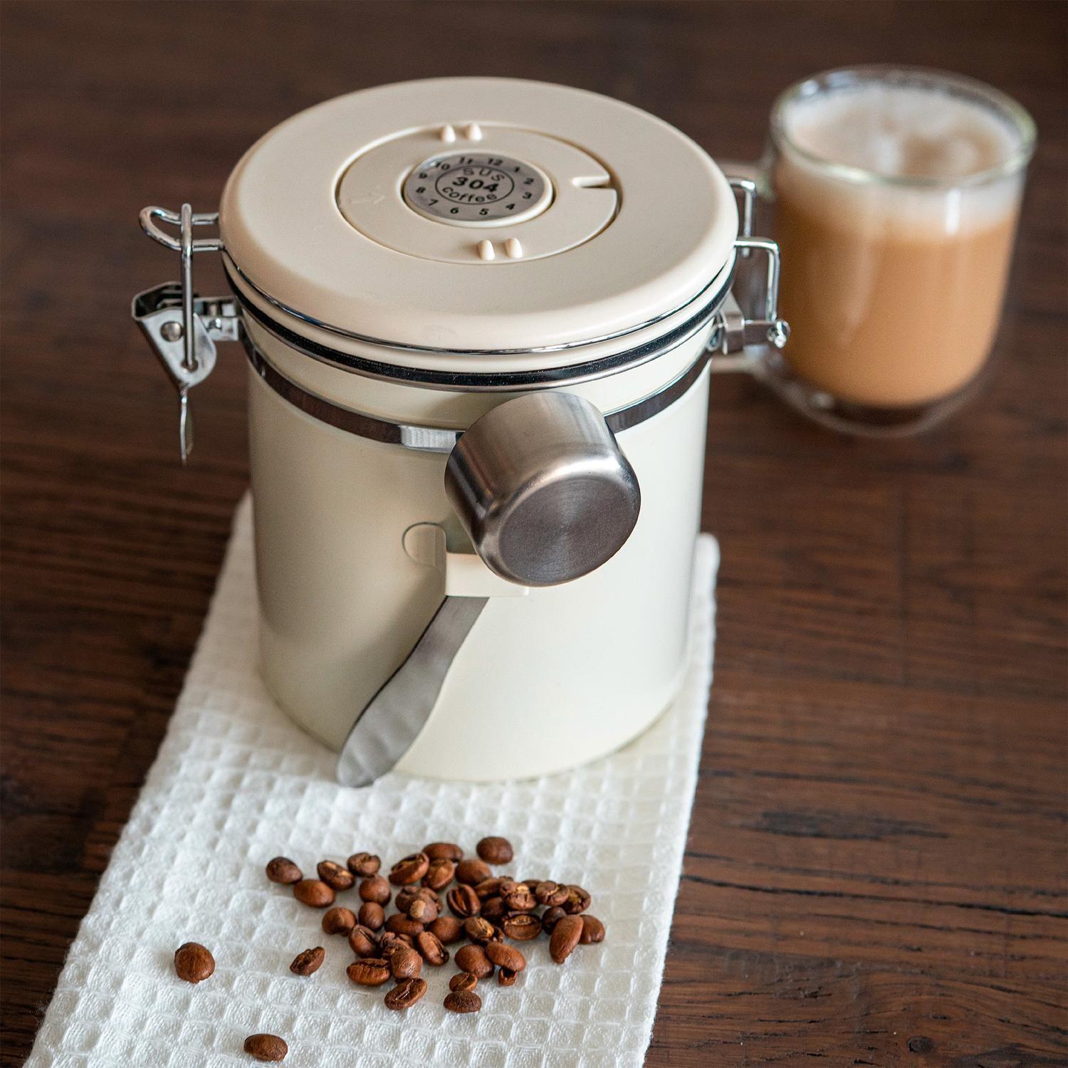 Contenedor Hermético De Café 1,5 Lts Acero Inoxidable Milán Simplit-1