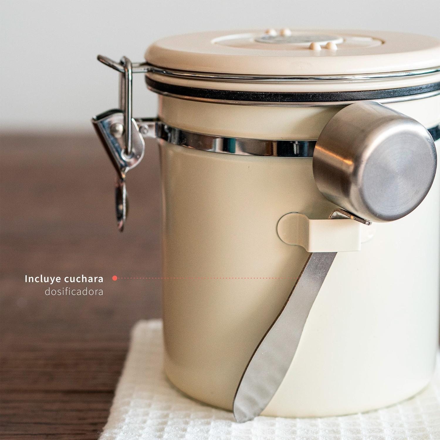 Contenedor Hermético De Café 1,5 Lts Acero Inoxidable Milán Simplit-3