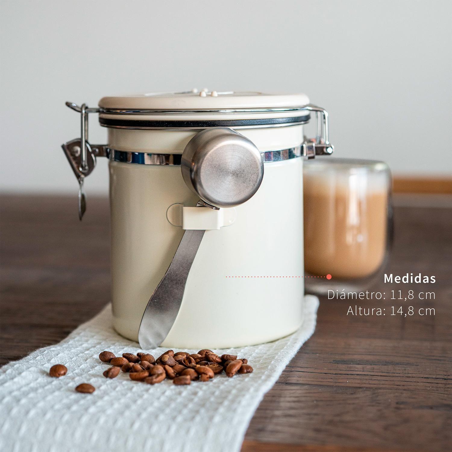 Contenedor Hermético De Café 1,5 Lts Acero Inoxidable Milán Simplit-4