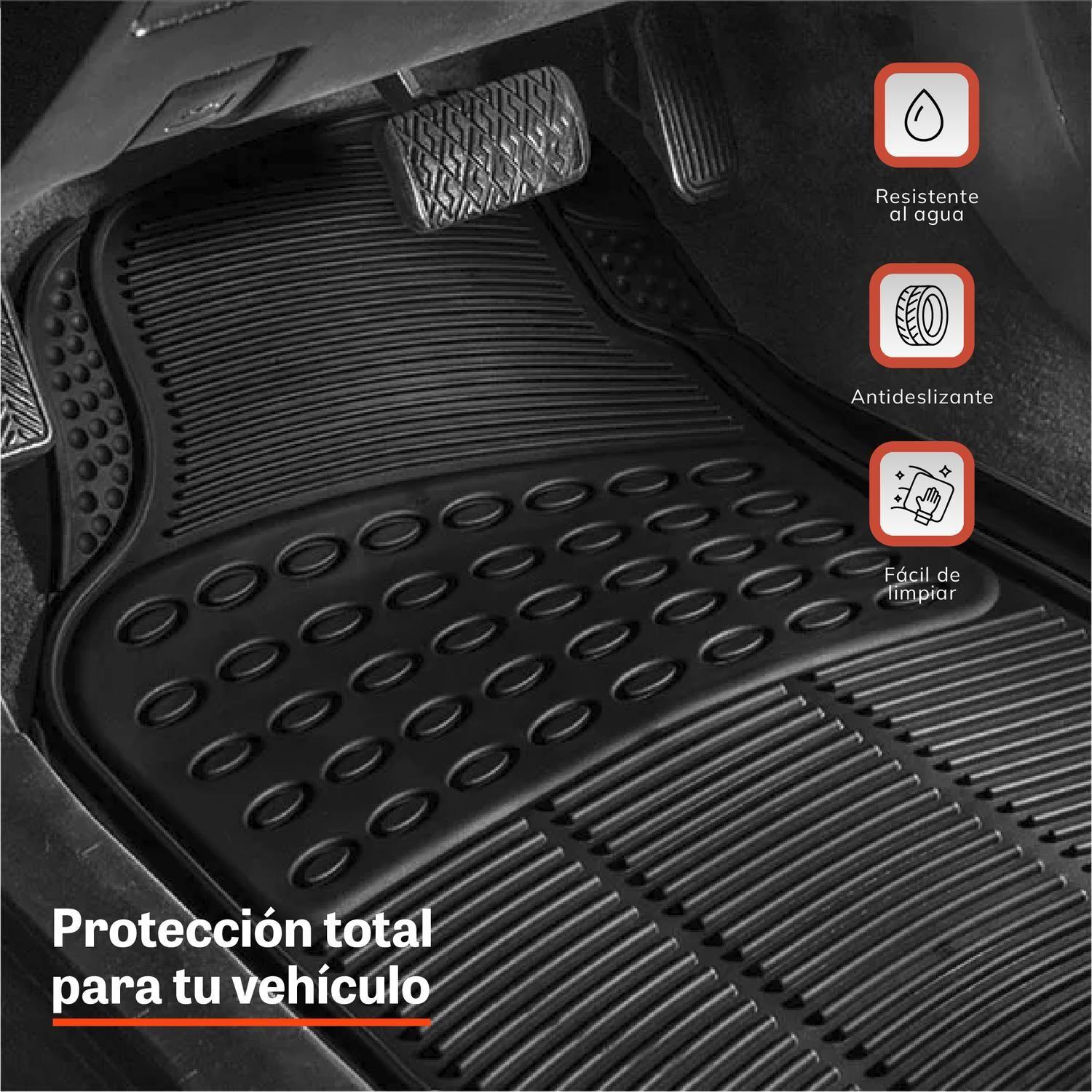 Alfombra Piso de Goma para auto Universal 3 piezas Xroad-2