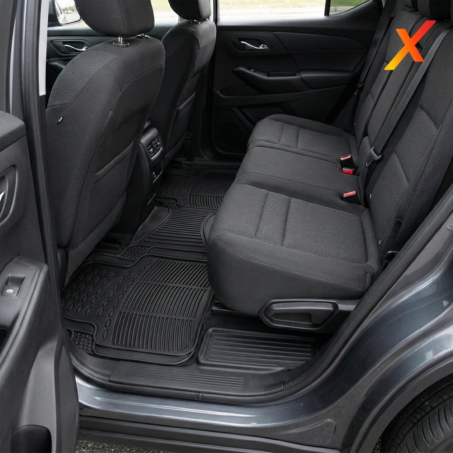 Alfombra Piso de Goma para auto Universal 3 piezas Xroad-6