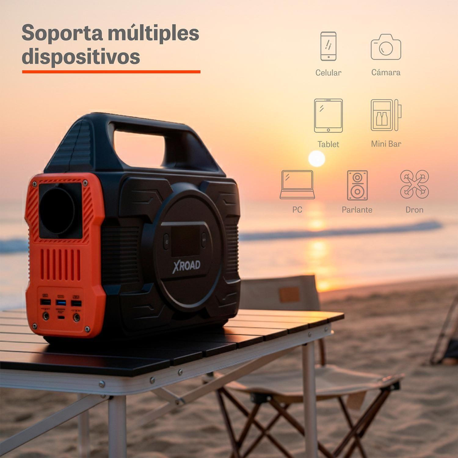 Estación de Energía Portatil 12V 300W XRoad-2