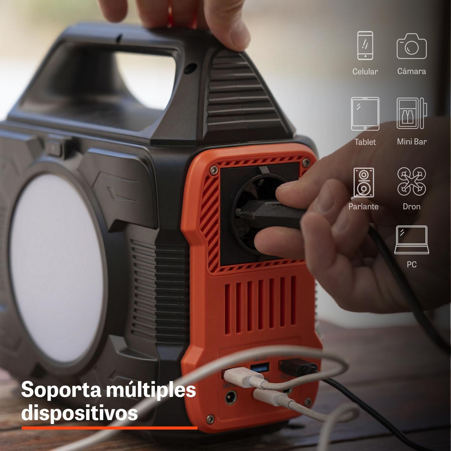 Generador Eléctrico Portatil 300/600W 248WH 80.000 mAh Xroad-2