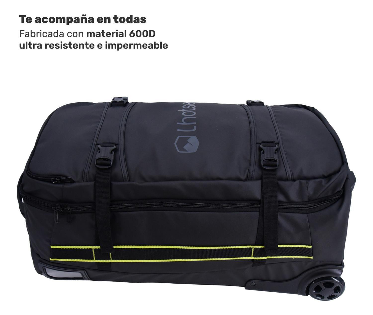 Maleta Bolso trolly Outdoor Roadtrip 70lts Lhotse Black-3