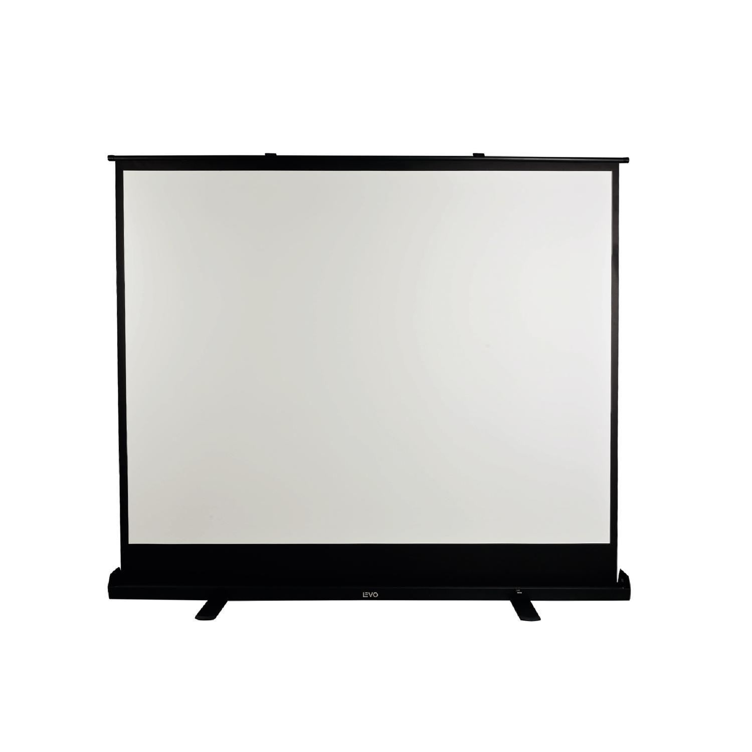 Proyector Portatil Hexa 8000lm + Telón Elevacion 100" LEVO-4