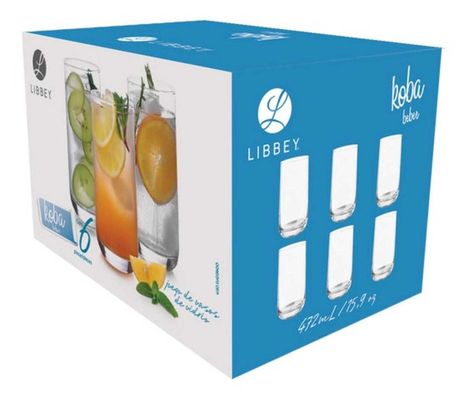 Set 6 Vasos Koba 472 ml Libbey-1