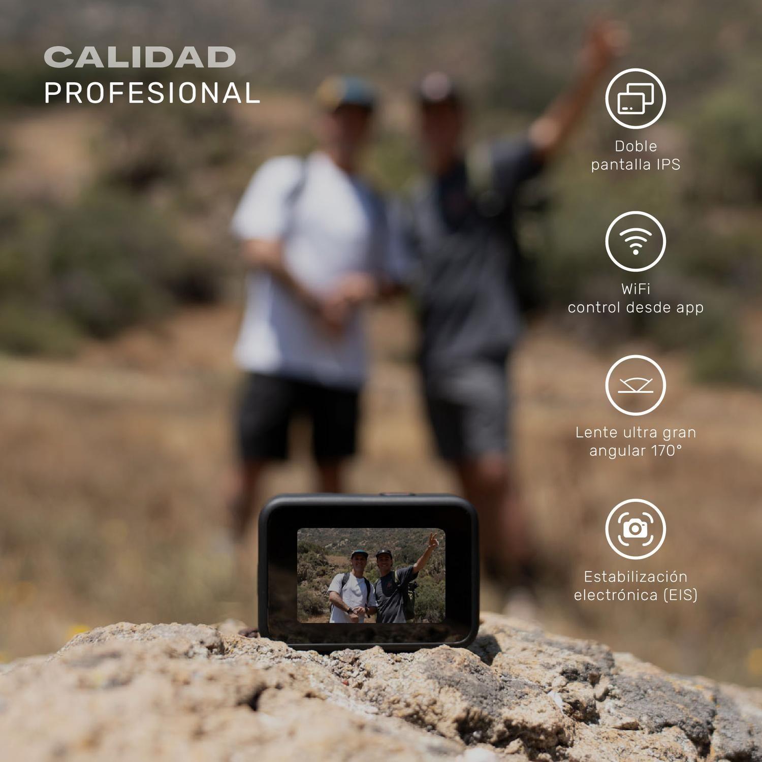 Cámara de Acción Deportiva Summit 5k 30fps Accesorios-3