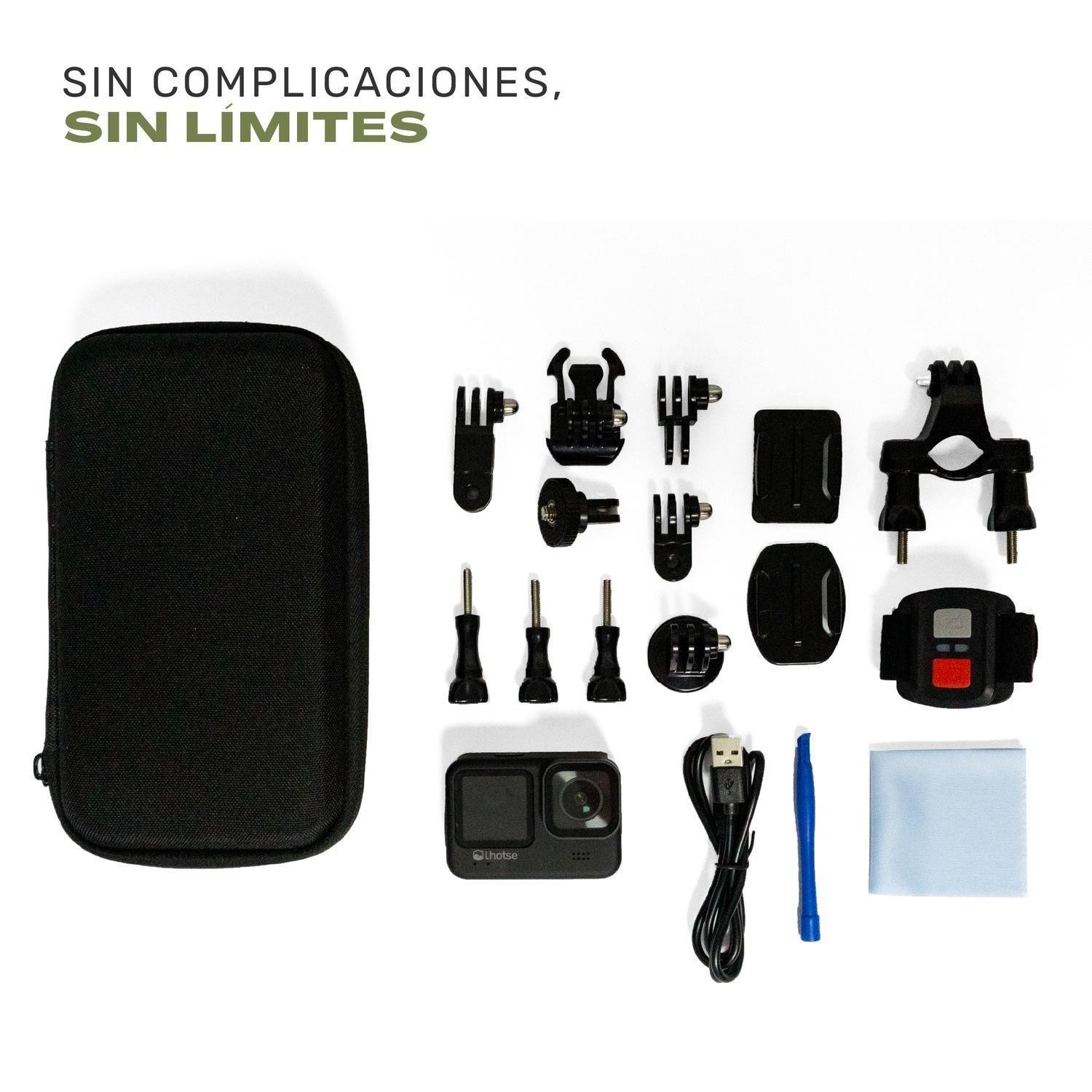 Cámara de Acción Deportiva Summit 5k 30fps Accesorios-5