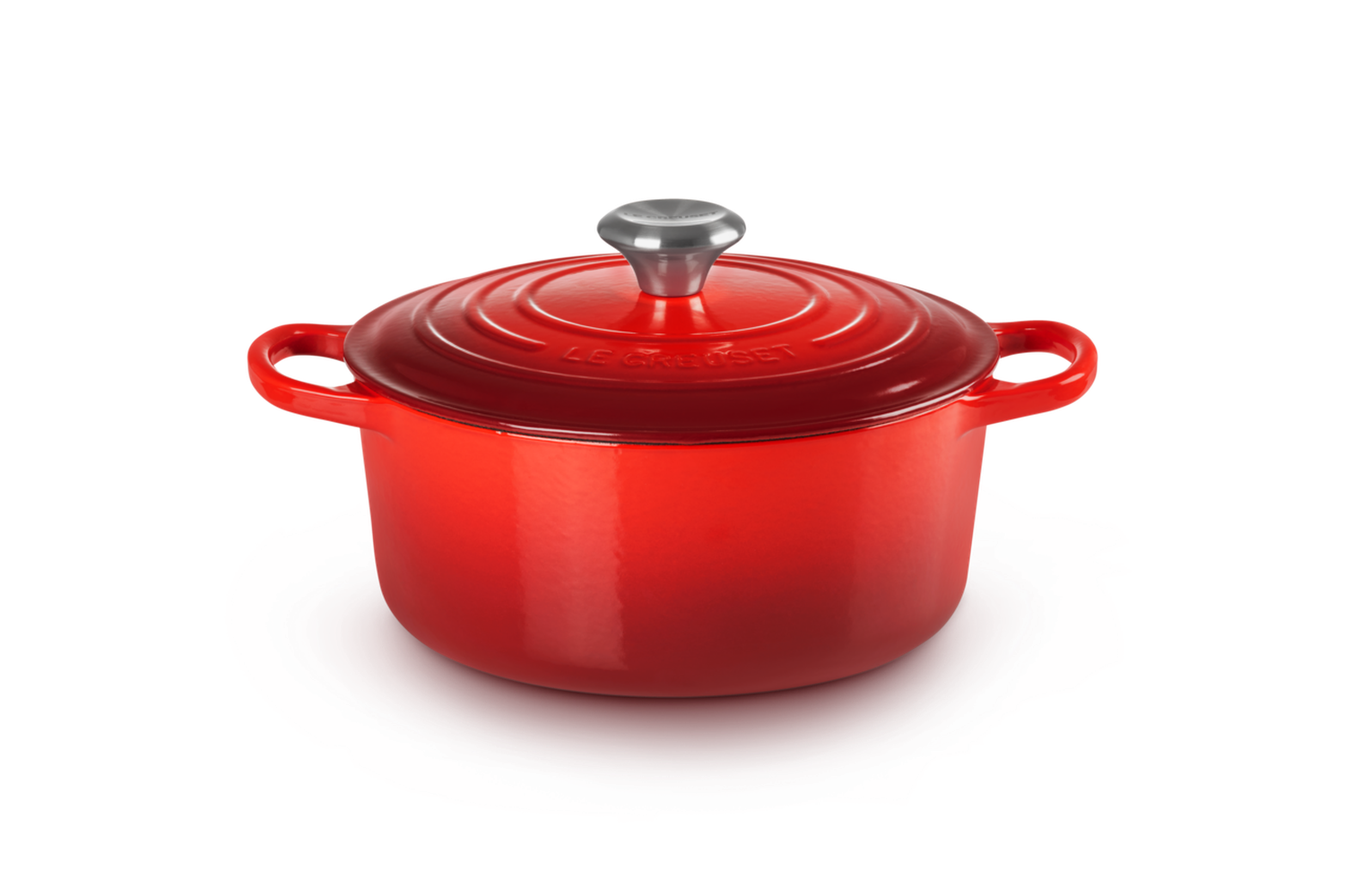 Cocotte Redonda 24 Cereza Le creuset-0