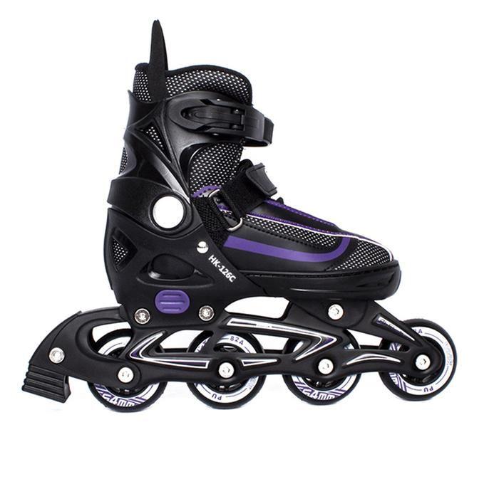Patines Inline Fitness Morado Talla M Hook-1