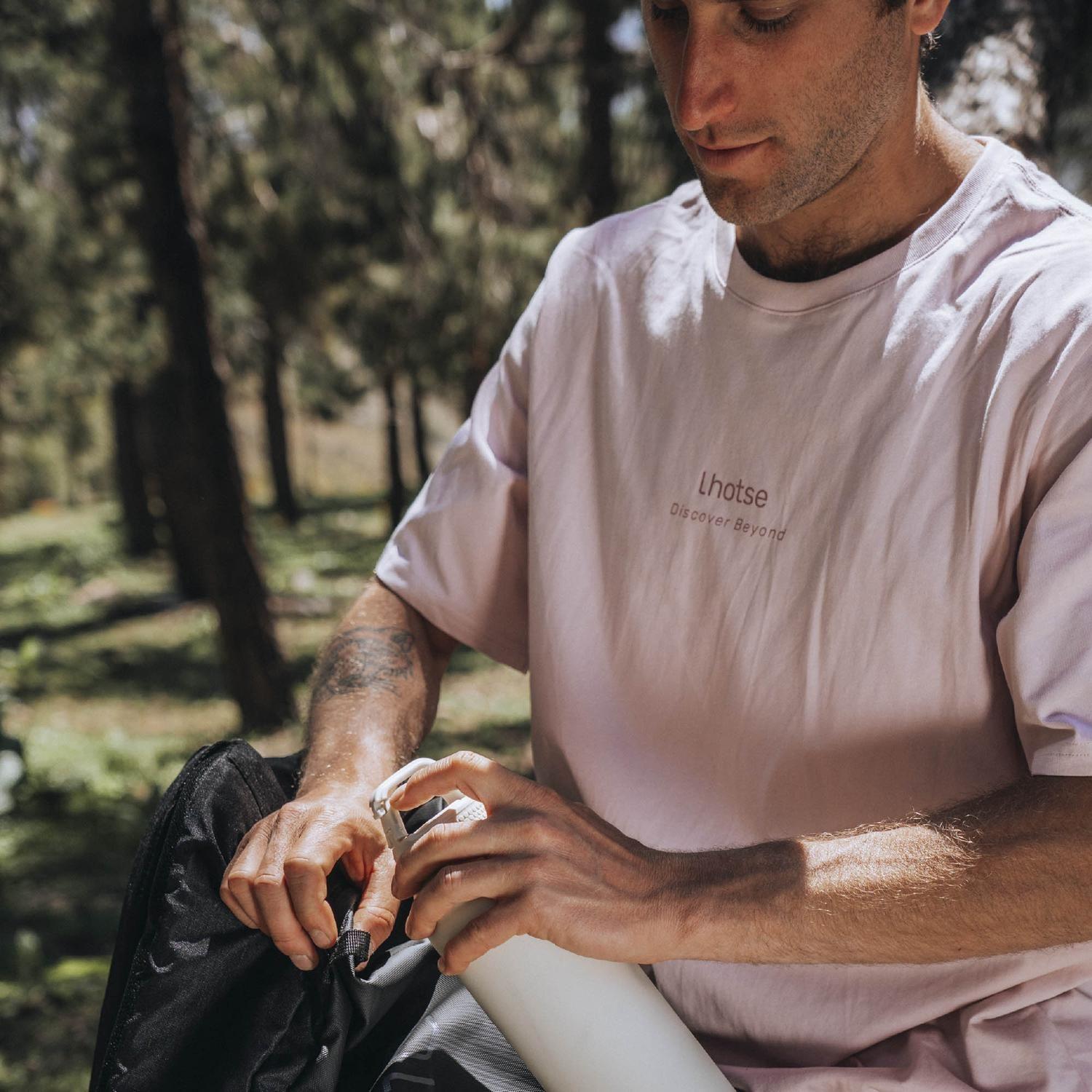 Polera Manga Corta Hombre Micelio Mycena Lhotse-4