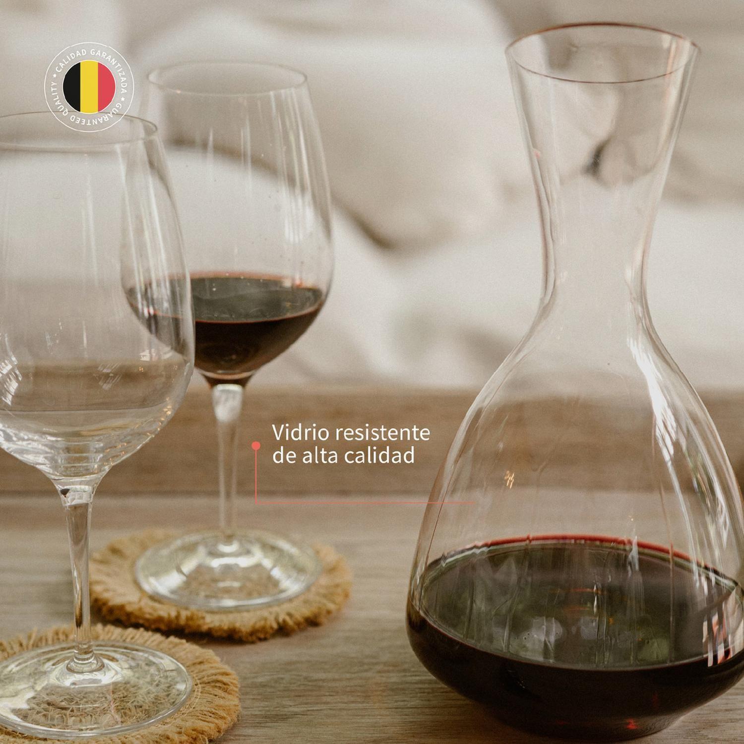 Decantador Aireador Vino Chateau 1650ml-4